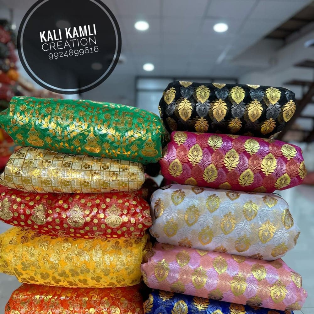 Tissue Foil Print Fabric