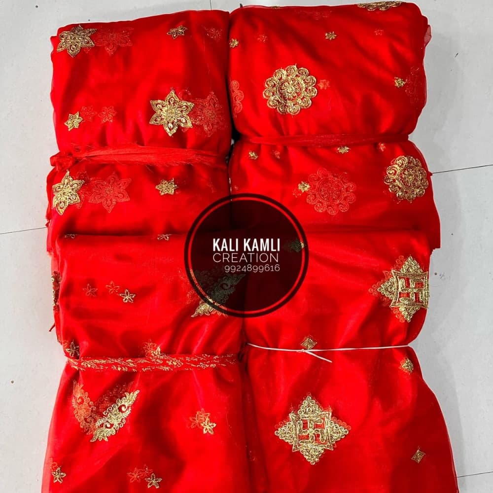 Tissue Butta work Embroidey Dupatta Fabric