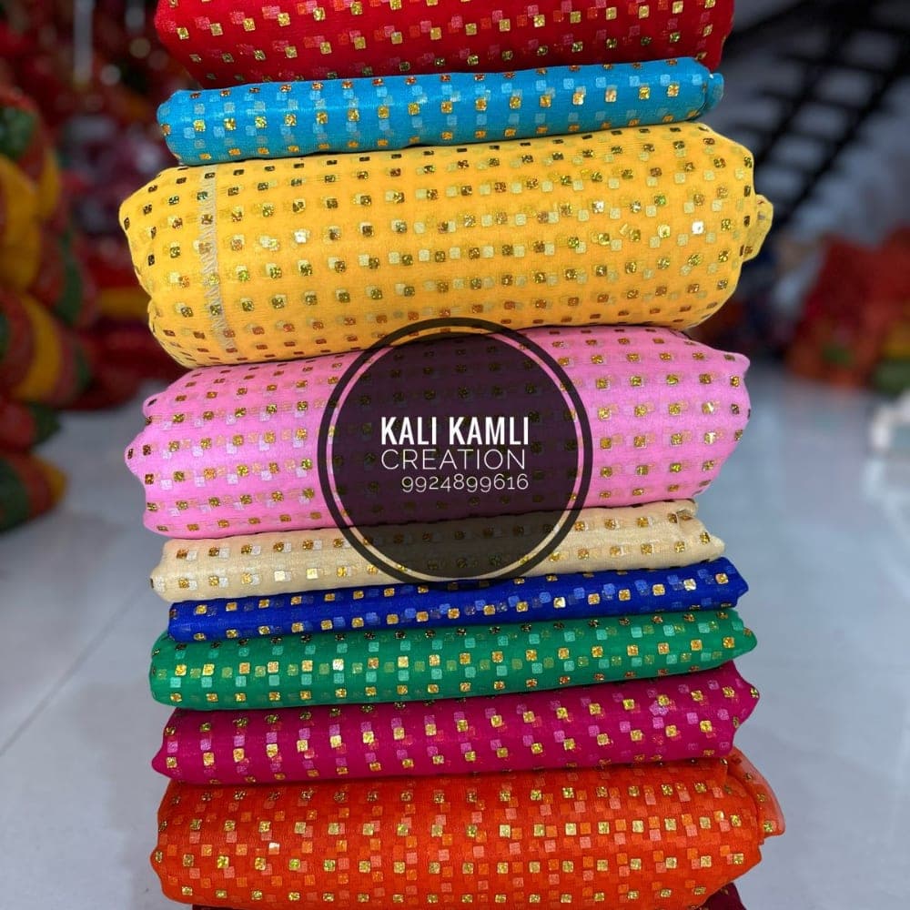 Tissue Square Tikka Chunari