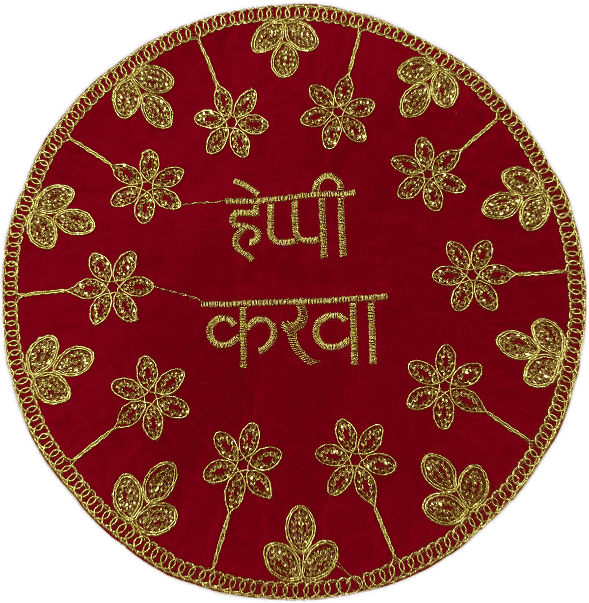 Heavy Velvet Pooja Aasan